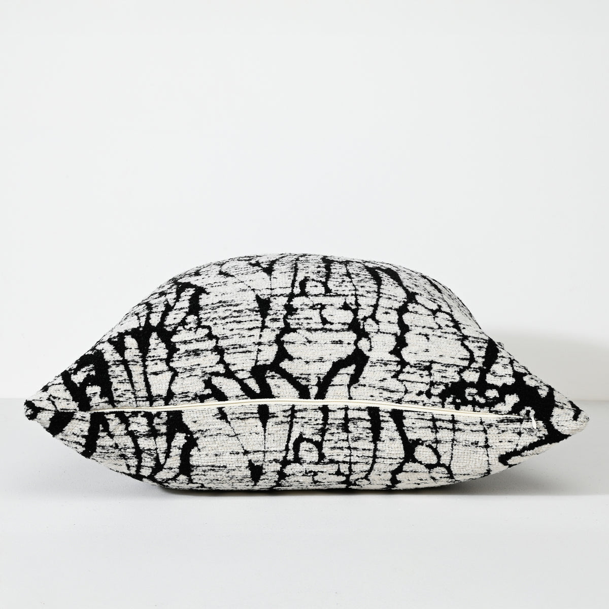 Black Palm - Fabric Cushion - 55 X 55
