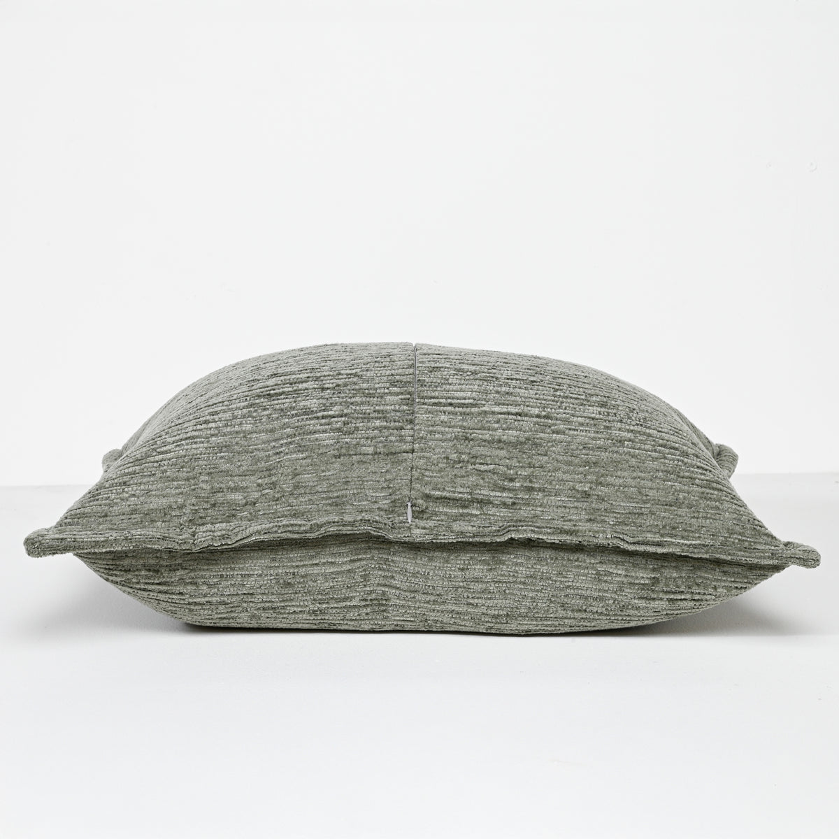 Ruffled Sage - Fabric Cushion - 40 X 60