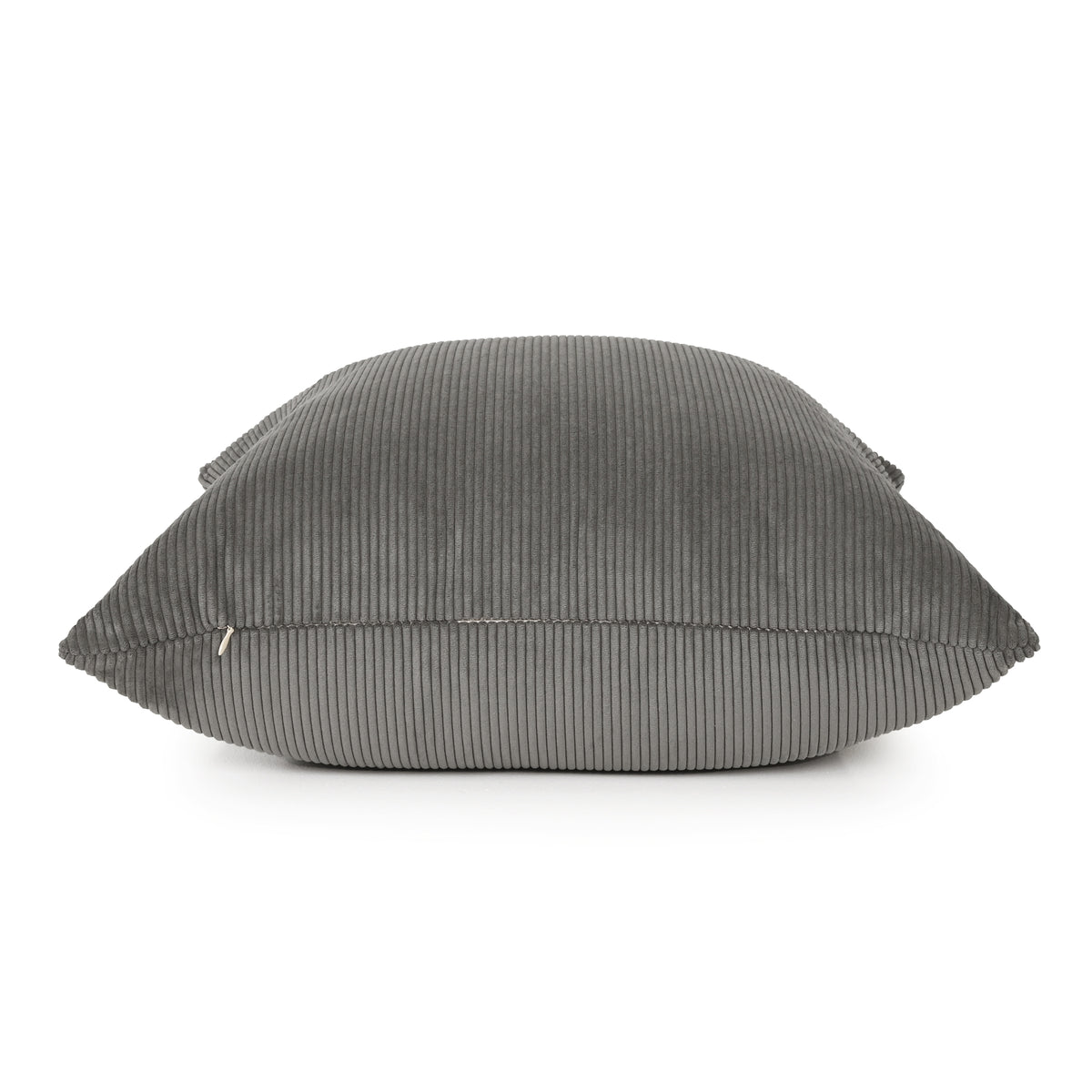 Grey - Cord Cushion - 55 X 55