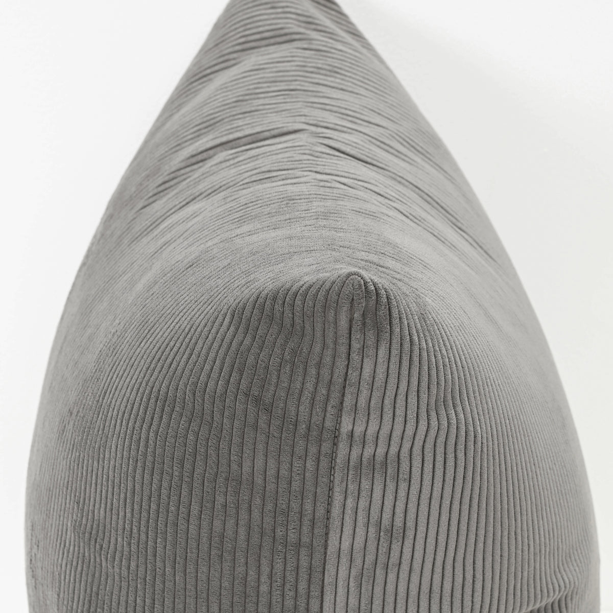 Grey - Cord Cushion - 55 X 55