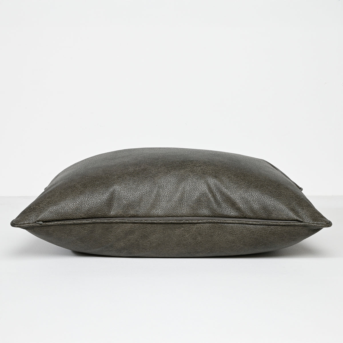 Art Leather Military - Vinyl Cushion - 40 X 60