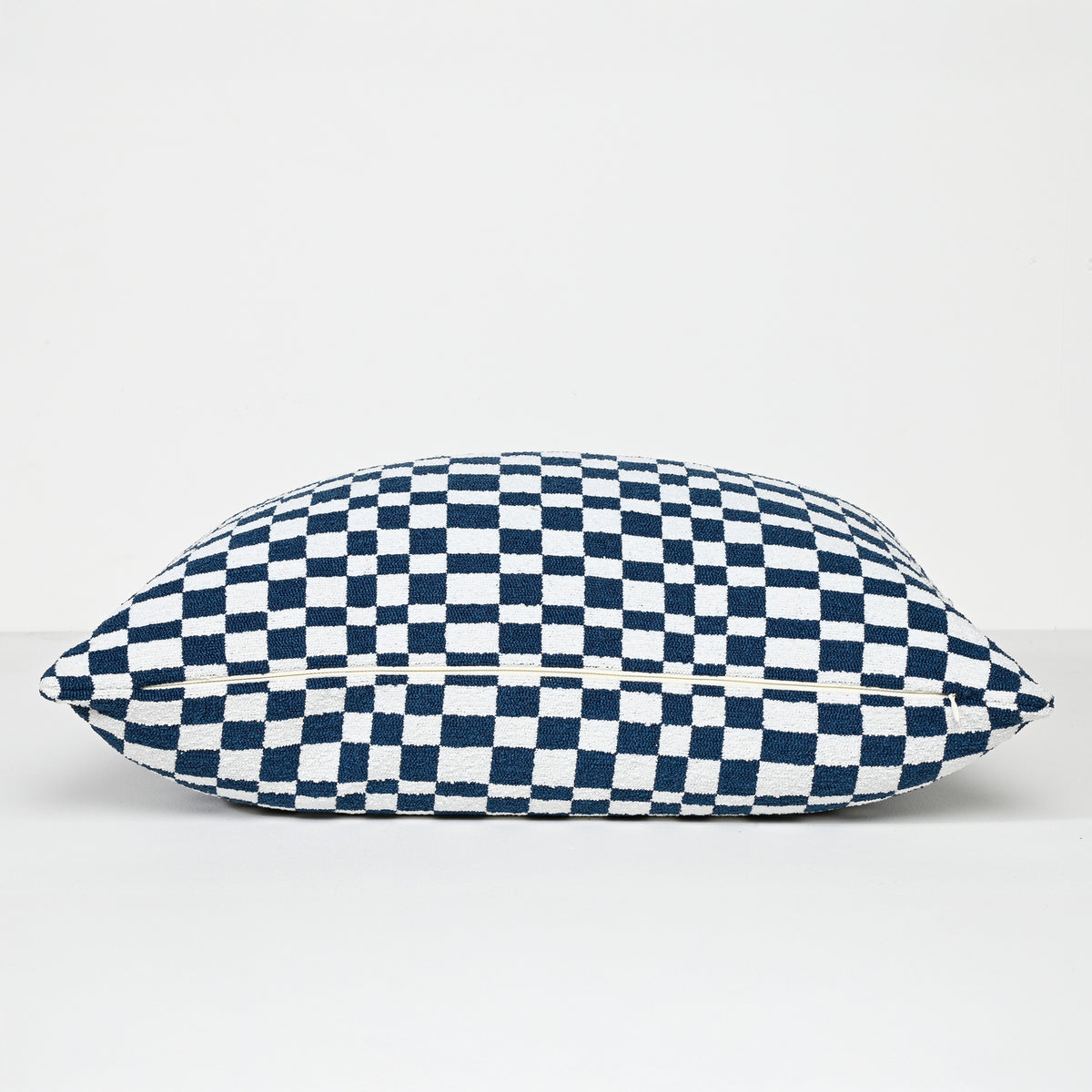 Blocks In Blue - Fabric Cushion - 40  X 60
