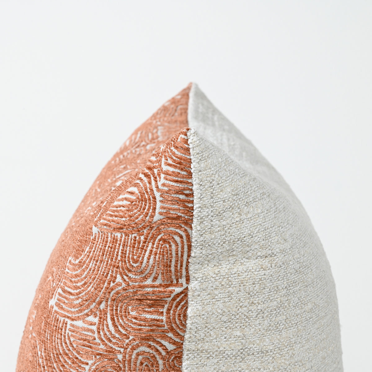 Rusted Swirl - Fabric Cushion - 55 X 55